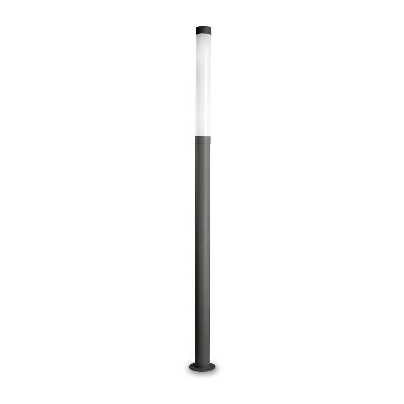 Leds-C4 Lyon - Outdoor Bollard Lamp Post Urban Grey 230.2cm