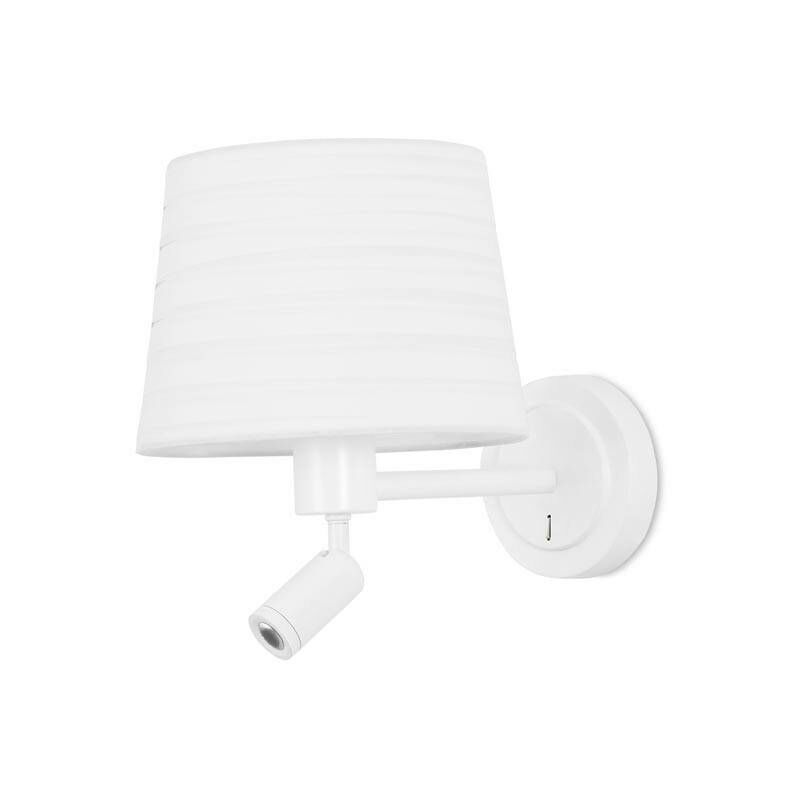 Image of Leds-C4 Michigan - Lampada da lettura a LED a 2 luci per interni Lampada da lettura bianca, E27