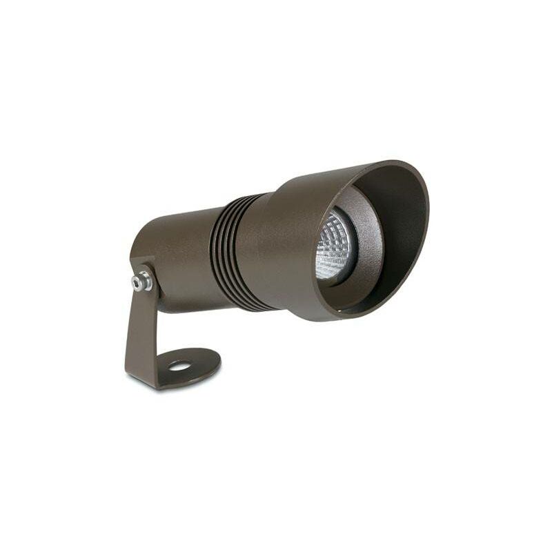 Micro - Outdoor led Spotlight Brown 740lm 3000K IP65 - Leds-c4