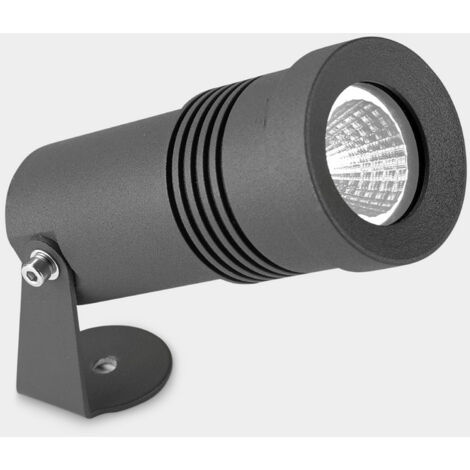 LEDS C4 Micro Ã¸70mm Luminaire LED Extérieur Urbain Gris IP65 IK04 3000K