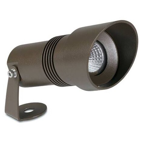 Leds-C4 Micro - Spot LED Extérieur Marron 396lm 3000K IP65