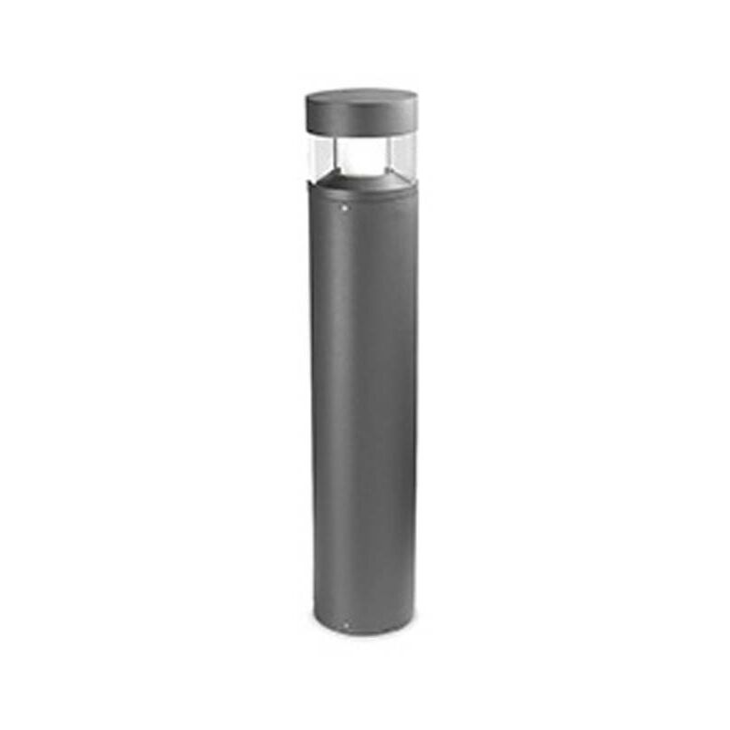 Leds-C4 Newton E27 - 1 Light Small Outdoor Bollard Light Urban Grey IP65, E27