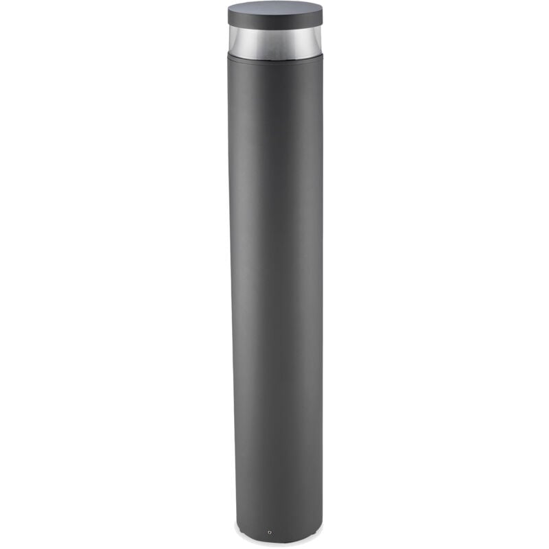 Baliza Exterior IP66 Newton led Pro 1000MM 25.1W Blanco Cálido 3000K Gris Urbano