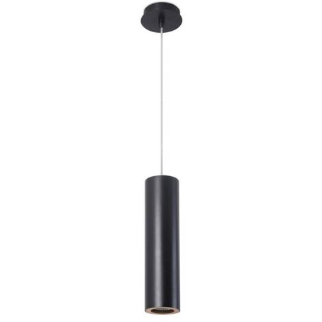 Leds-C4 Pipe - Plafonnier Slim à 1 Lumière Noir, Or 6,8 cm, GU10