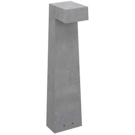 Leds-C4 Simenti - Borne d'extérieur LED gris clair IP65