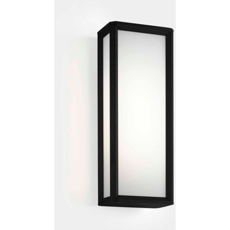 LEDS C4 Skat Outdoor LED Box Lanterne Murale Noir, Blanc IP65 21.8W 2700K