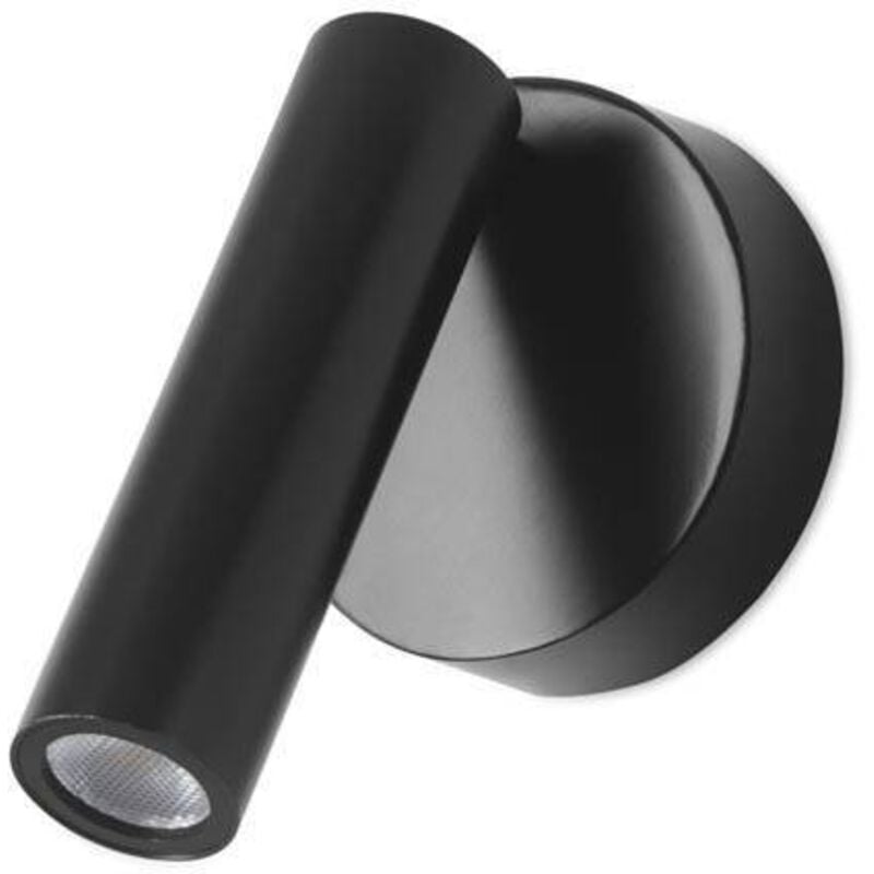 Stylus - Lampada da parete / soffitto orientabile interna leggera Nera - Leds-c4
