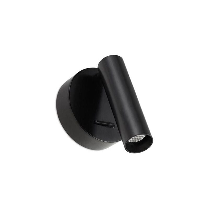 Stylus - Lampe de lecture murale led noire 500lm 3000K - Leds-c4
