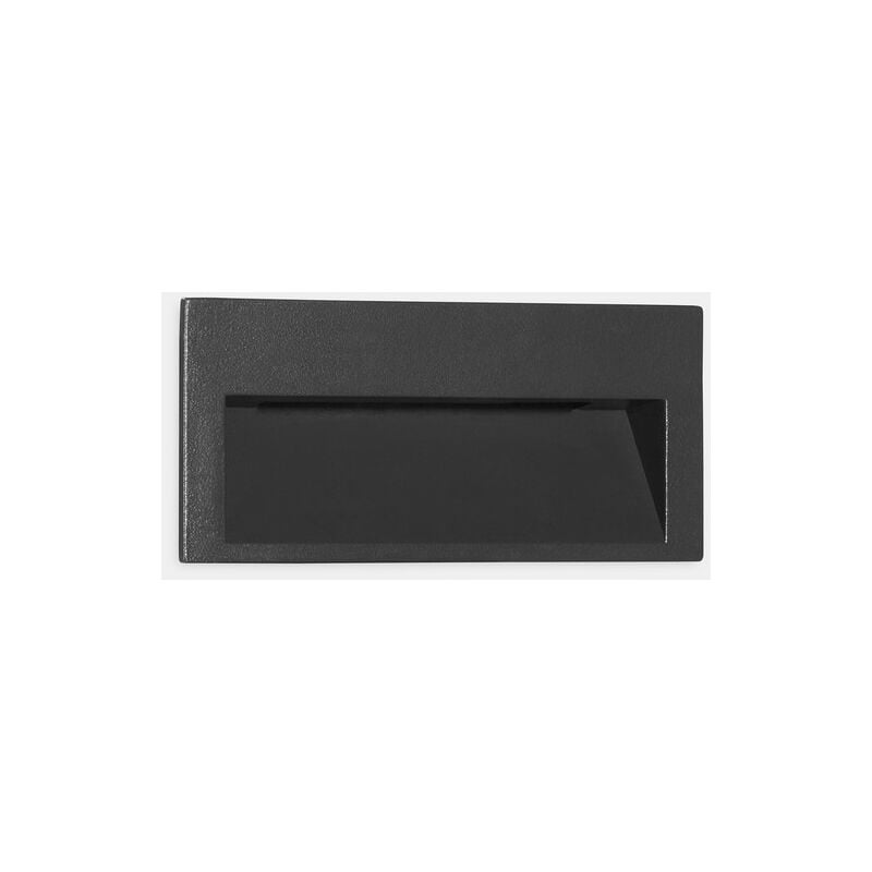 LEDS C4 Tiny Short Outdoor LED Encastré Applique Murale Petite Urban Gris IP65 1.9W 3000K