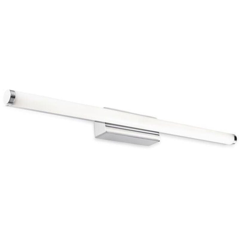 Toilet Slim - Applique led da bagno Cromo 2010lm 3000K IP44 - Leds-c4