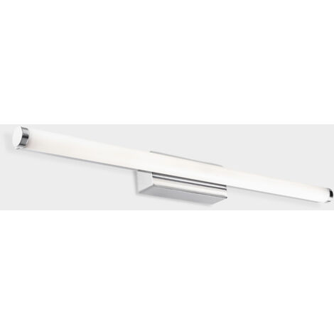 Leds-C4 Toilet Slim - Badezimmer LED Wandleuchte Chrom 2010lm 3000K IP44