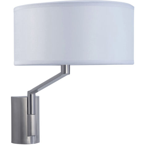 Leds-C4 Twist - 1 Licht Innenwandleuchte Satin Nickel, E27