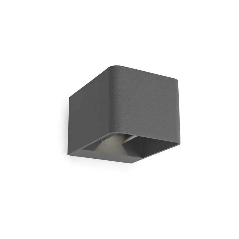 Leds-C4 Wilson - Outdoor led Up Down Wall Light Urban Grey 855lm 3000K IP65