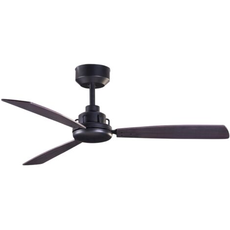 LEDS C4 Xaloc 1000mm Ventilateur de plafond 3 pales 100cm noir métallisé