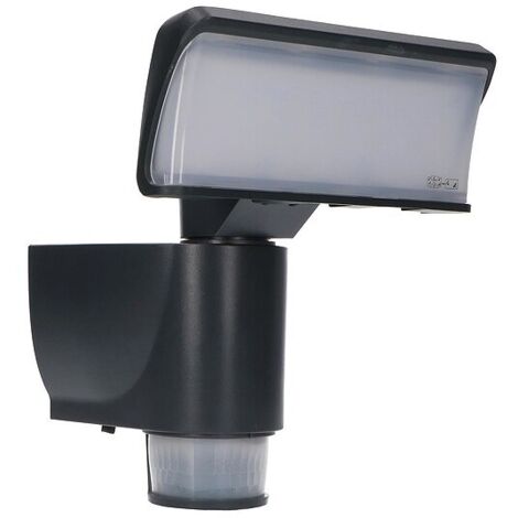 LED's light 4000 K Anthrazit LED Strahler mit Bewegungsverfolgung 18 W - 1400 lm