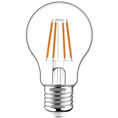 LED's light LED Filament Leuchtmittel - Glühlampe A60, E27, 4,5W, 2700K, Klar - 470 lm
