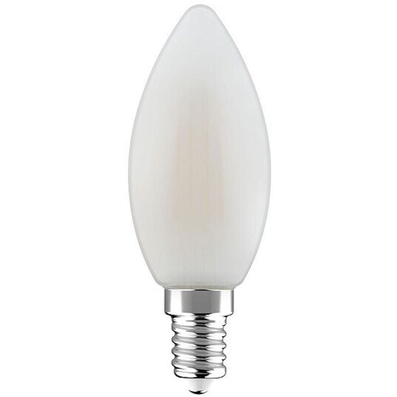 LED's light LED Filament Leuchtmittel - Kerze C35, E14, 4.5W, 2700K, Opal 330° - 470 lm