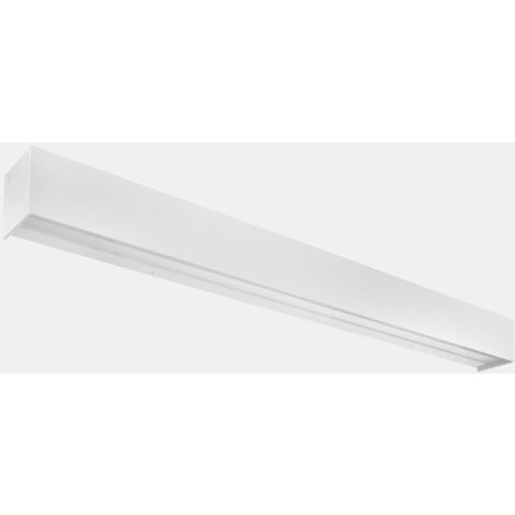 LedsC4 Afrodita - Applique Murale Extérieure avec Blanc Neutre 4000K. Structure en Aluminium. Usage Intérieur IP66. Coloris Blanc