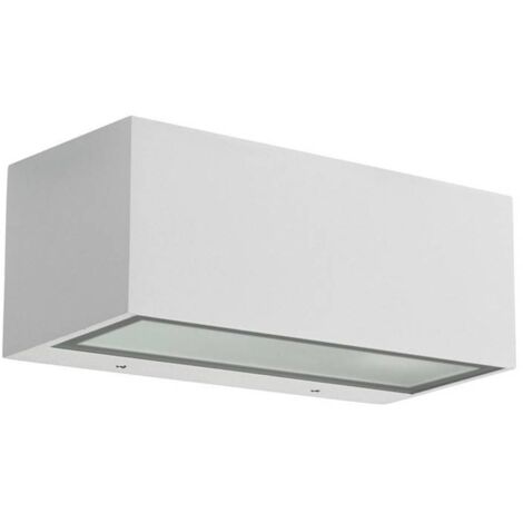 LedsC4 Applique Ip66 Nemesis Aluminium 90220Mm E27 15W Blanc
