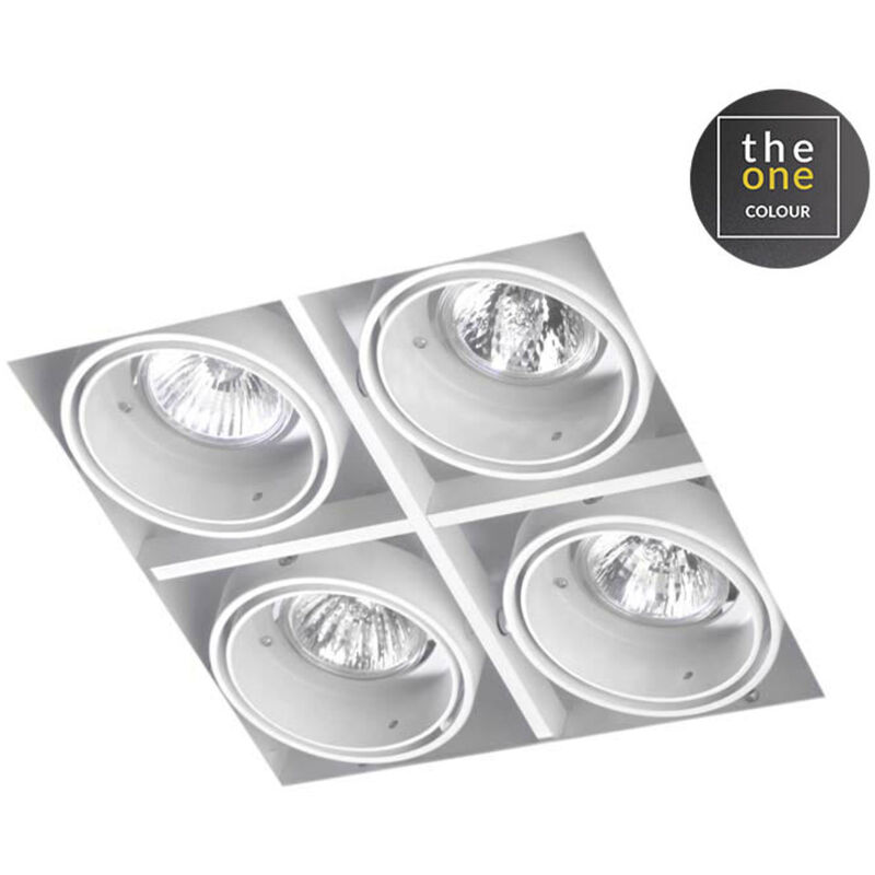 

Downlights Empotrables, Con Cuerpo Fabricado En Chapa De Acero. Sin Marco Exteri - Blanco - Leds · C4