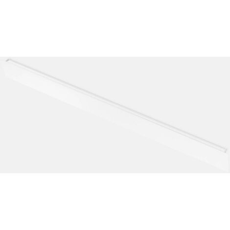 LedsC4 Fino - Applique Murale LED 24.6W et 905lm avec Blanc Chaud 2700K. Diamètre 2.6cm. Structure en Aluminium. Coloris Blanc