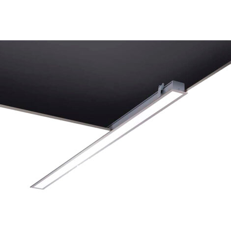 LedsC4 Infinite - Downlight LED Empotrable y 2228lm con Luz Neutra 4000K. Diámetro 7cm. Estructura de Aluminio. Uso Interior IP44. Color Gris