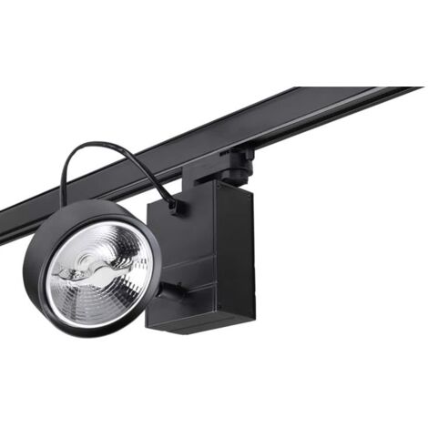 LedsC4 Key - Foco de Carril LED 15W. Diámetro 11.8cm. Estructura de Aluminio. Color Blanco