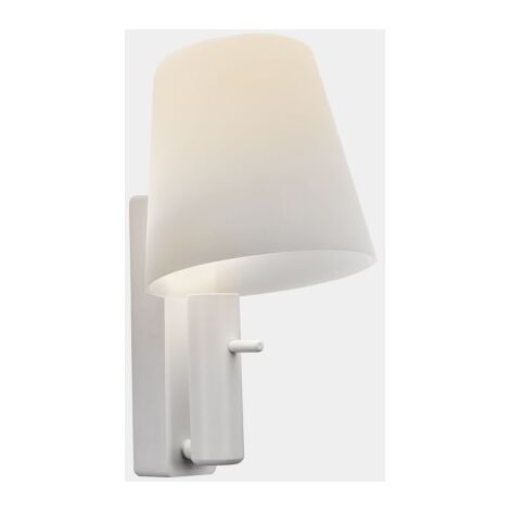 LedsC4 Lampada Da Parete Read Me Led 4.8W Bianco Caldo - 3000K On-Off Bianco 388Lm