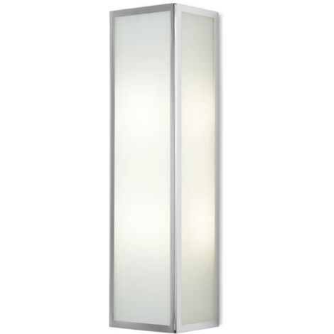 LedsC4 Salle De Bains Ip44 Flow Rectangular E27 15W Chrome
