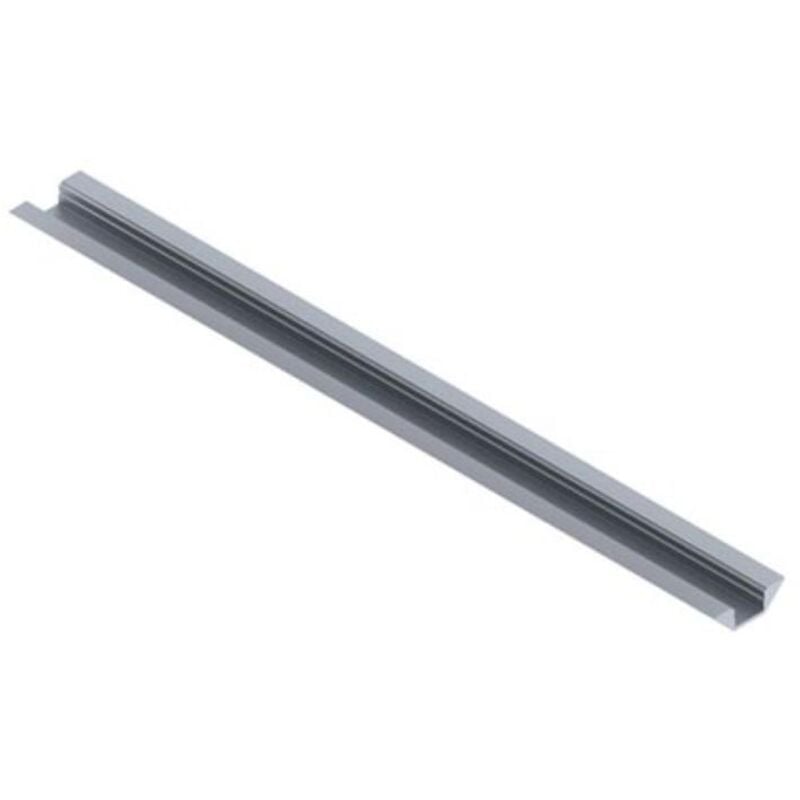 Toolland - alu-corner - profilé en aluminium pour ruban led - profilé angulaire - aluminium anodisé - argent - 2 m