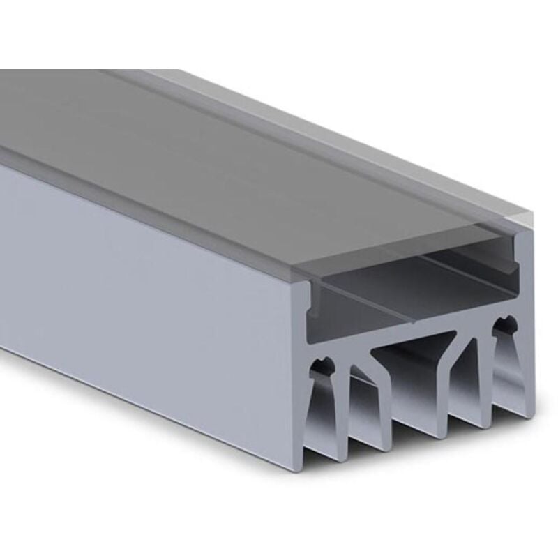 Ledson - profilé pour ruban led - haute performance - 2 m - argent - qualité premium