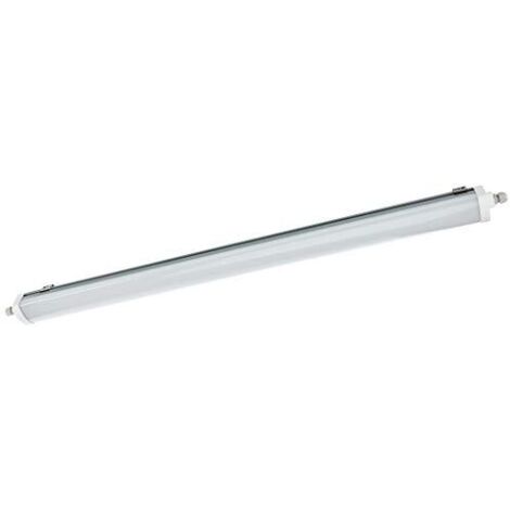 Ledvance Apparecchio di Illuminazione a Tenuta Stagna LED per Soffitto, Parete, Damp Proof Compact IP66, 44 W, 220240 V, Ampiezza Fascio Luminoso 120, Cool White, 4000 K, 1 Confezione