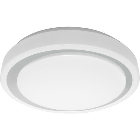 LEDVANCE Applique et plafonnier LED gris 38cm WiFi, utilisation en intérieur, couleur variable (3000K-6500K),compatible avec Google et Alexa