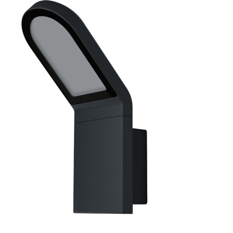Ledvance – Applique murale LED hublot d'extérieur 12W – Aluminium noir – Température couleur 3000K – Dimensions 168x100x273mm – Ra > 80