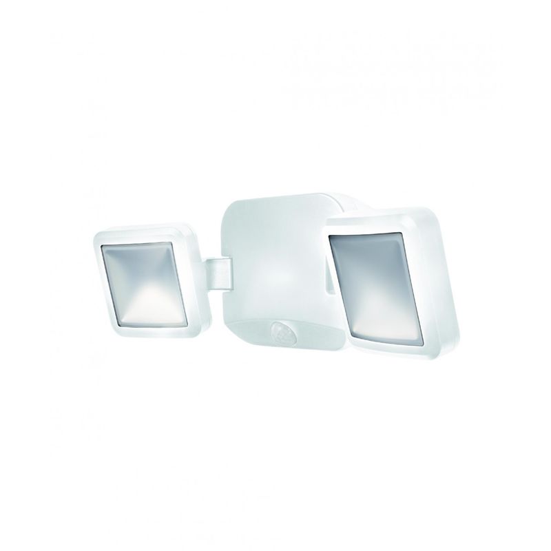 LEDVANCE BATTERY LED SPOTLIGHT DOUBLE SENSOR LED Wandleuchte Kaltweiß 33,2 cm Kunststoff Weiß, 227408