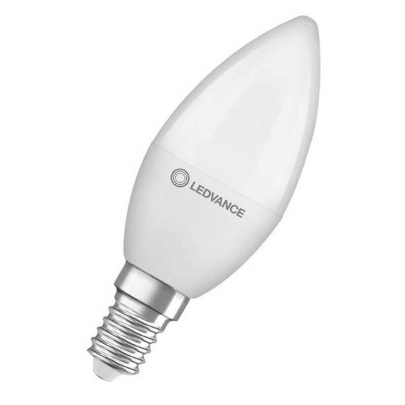 Classic led E14 bougie dépolie 4.9W 470LM - 827 blanc très chaud équivalent 40W 4099854049309 - Ledvance