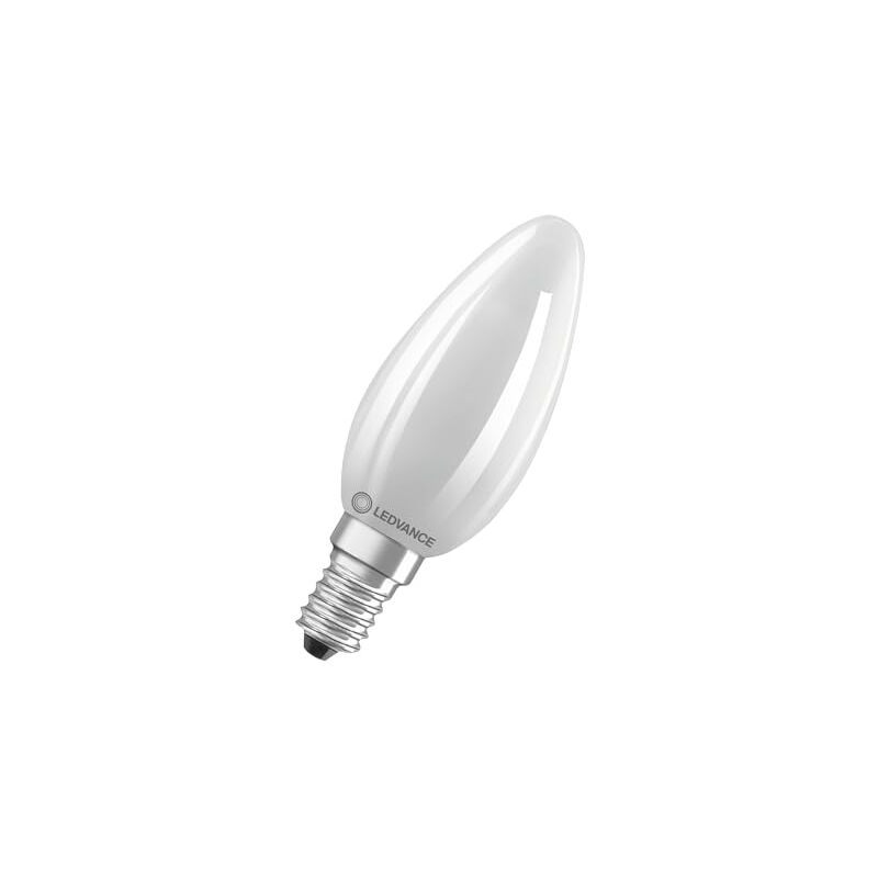 Ledvance - classic led E14 bougie filament dépolie 5.5W 806LM - 827 blanc très chaud équivalent 60W 4099854062346