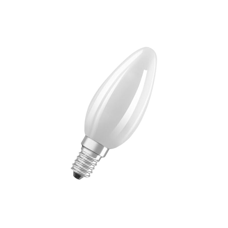 Ledvance - classic led E14 bougie filament dépolie 5.9W 806LM - 827 blanc très chaud dimmable - équivalent 60W