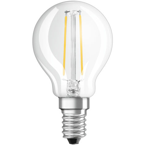 Ledvance Classic LED E14 Poire Filament Claire 2.5W 250lm - 827