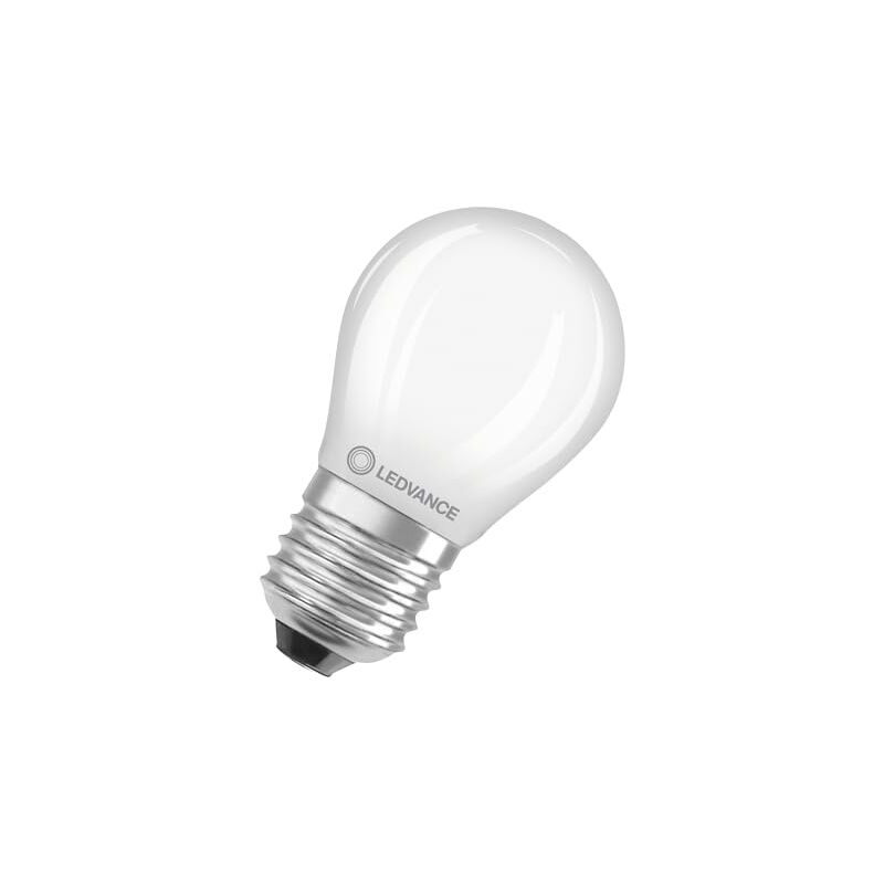 Ledvance Classic Led E27 Poire Filament Dépolie 2.8w 250lm - 827 Blanc Très Chaud Dimmable - Équivalent 25w