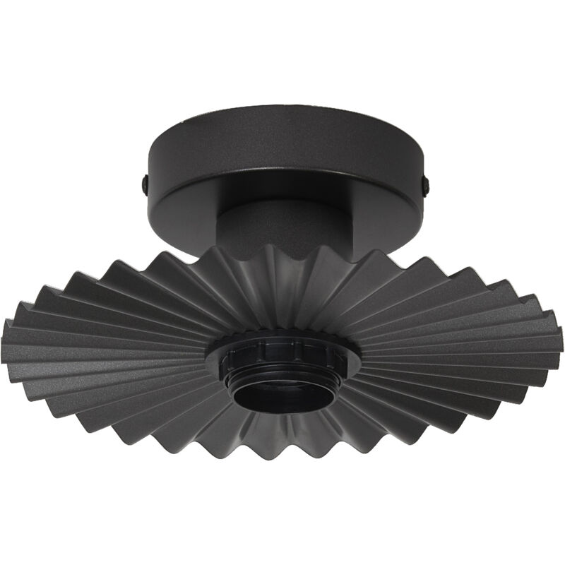 Ledvance - Decor Plissee Ceiling E27 gris foncé.