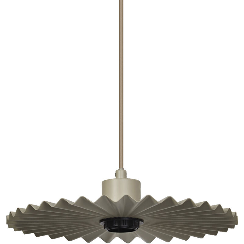 Decor Plissee Pendant E27 beige. - Ledvance