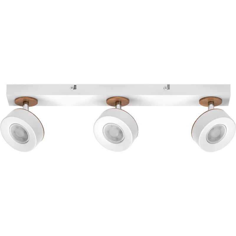 Decor spot pluto 14,4W, 960lm, blanc, spot, têtes réglables, utilisation polyvalente, spot intérieur, lumière chaude, optique de haute qualité,