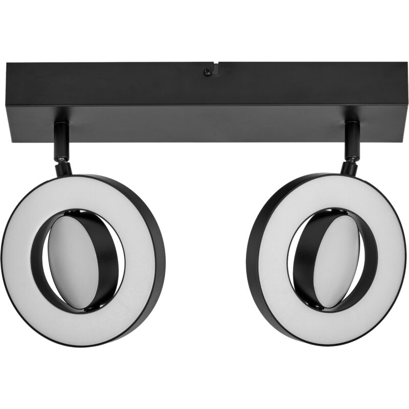 Ledvance - decor spot saturn 21W, 440lm, noir, spot, têtes réglables, utilisation polyvalente, spot intérieur, régulation de la température de