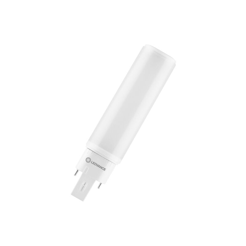 Greenice - Ledvance Dulux Led D/e18 Hf & Ac Mains V 7w 830, Led-ersatz Für Kllni, Mit 4pol. G24q-2 Stecksockel Zum Betrieb Am Evg Oder Netzspannung -