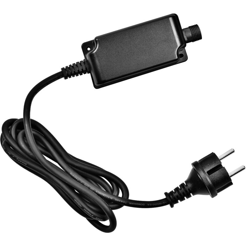 Endura hybrid transformateur Composants pour lampes hybrides, noir, plastique, IP67, solaire et réseau, applications polyvalentes, installation