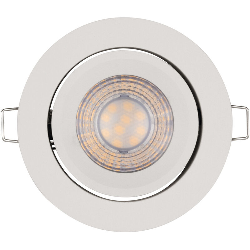 Image of Ledvance - led Einbaustrahler, Leuchte für Innenanwendungen, Warmweiß, Stufenlos Dimmbar per Wandschalter, weiss, spot Set adj Simpe dim