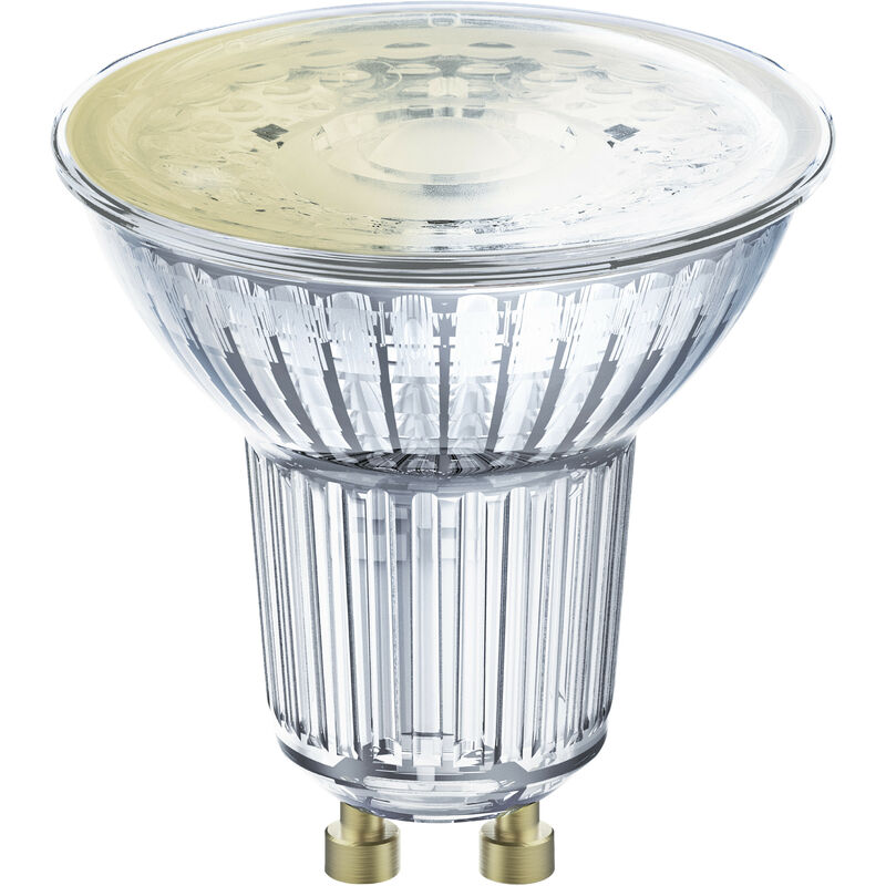 Image of LEDVANCE Lampada LED intelligente con tecnologia ZigBee, GU10-base vetro trasparente ,Bianco caldo (2700K), 350 Lumen, sostituzione delle lampade