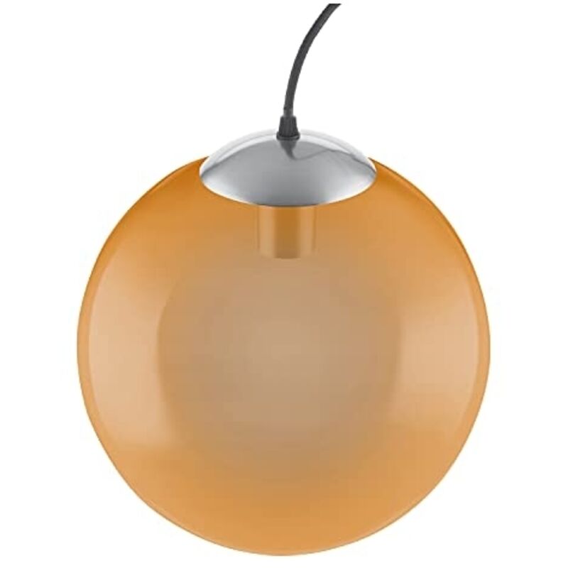 LEDVANCE Vintage Edition 1906, plafonnier avec culot E27, verre orange, sans ampoule, suspension Bubble LEDVANCE Vintage Edition 1906, plafonnier avec culot E27, verre orange, sans ampoule, suspension Bubble