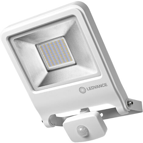 LEDVANCE LED Fluter, Leuchte für Außenanwendungen, integrierter Bewegungssensor, Warmweiß, 257,0 mm x 201,0 mm x 63,0 mm, ENDURA FLOOD Sensor - Weiß